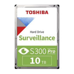 Toshiba S300 3.5 Inch Surveillance 10TB Internal Hard Drive (HDWT31AUZSVA)