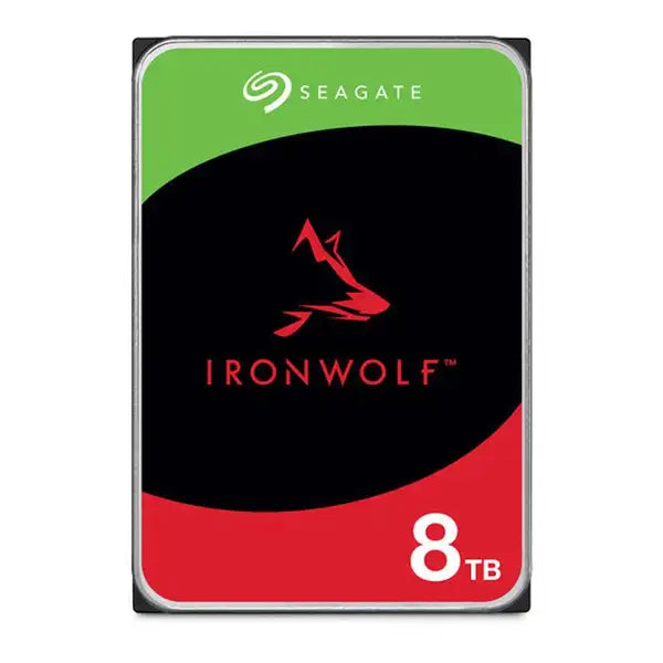 Seagate IronWolf 7200 rpm SATA III 3.5 Inch 8TB Internal NAS HDD (ST8000VN004)