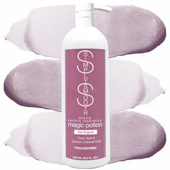 SIMPLY SMOOTH Magic Potion Original Leave In Conditioner Detangler & Heat Protection Styling Spray Repair & Reduce Breakage Color Safe & Sodium Chloride Free