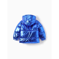 PATPAT PAW Patrol Toddler Boy/GIrl 1pc Chase/Skye Bright Hooded Quilted Puffer Jacket Coat Blue