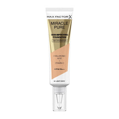 Maxfactor Miracle Pure Skin Improving Foundation 24H Hydration SPF 30 40 Light Ivory 30 ML - AllurebeautypkMaxfactor Miracle Pure Skin Improving Foundation 24H Hydration SPF 30 40 Light Ivory 30 ML