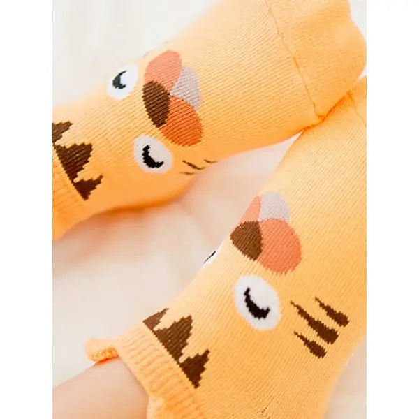 PATPAT Baby / Toddler Cartoon Floor Socks Orange