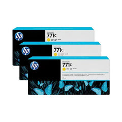 HP 771C 775-ml (3-pack) DesignJet Ink Cartridges