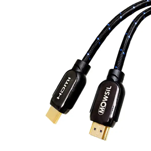 Mowsil 8K HDMI to HDMI 2.1V Cable Ultra High Speed 48Gbps HDMI Video Cable (1.8 Meter)