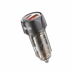 UI 38W Dual Port Car Charger With USB-A To Type C