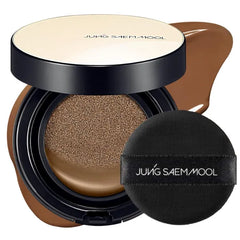 JUNG SAEM MOOL Essential Skin Nuder Cushion 0.49 Fl Oz, No Refill, Natural Radiant Finish Cushion Foundation with Buildable Coverage, Lightweight Texture, Korean Foundation Makeup