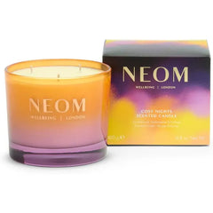 NEOM Cosy Nights Candle | Sandalwood, Frankincense & Nutmeg I 100% Naturally derived Wax I 100% Natural fragrances I Relaxing