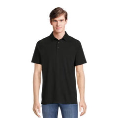 Athletic Works Men's Tri Blend Polo Shirt with Raglan Sleeves