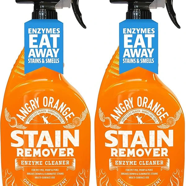 Angry Orange Enzymatic Cat Urine Cleaner ANGRY ORANGE Pet Stain