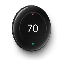 Google Nest Learning Thermostat (4th Gen) With 2 Nest Temperature Sensors (2nd Gen) – Polished Obsidian
