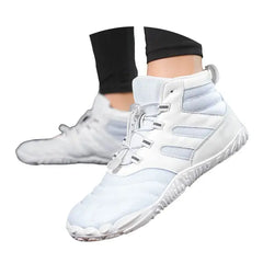 Oyedens Hiking Shoes for Women Men Waterproof Slip Resistant Climbing High Top Fashion Sneakers