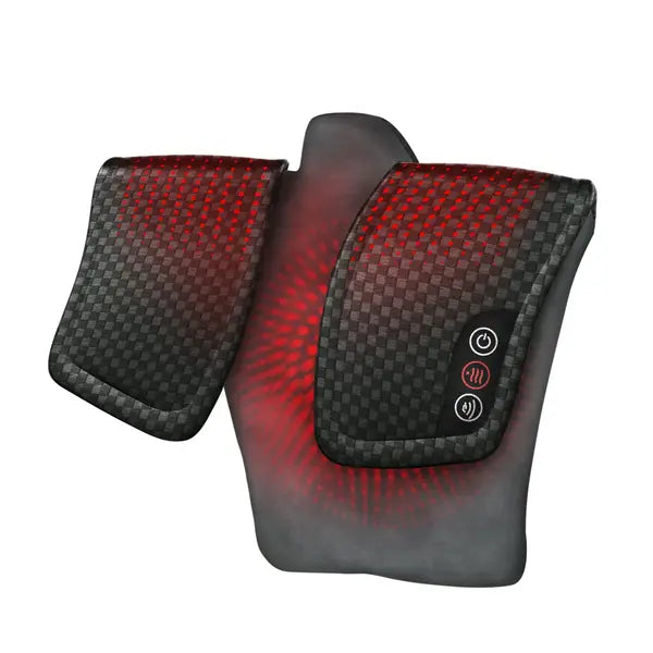 Homedics Weighted Massage Wrap for Neck, Shoulders, and Back Muscles with Soothing Heat