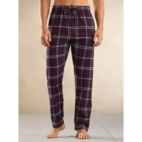Checked Flannel Pyjamas - Red