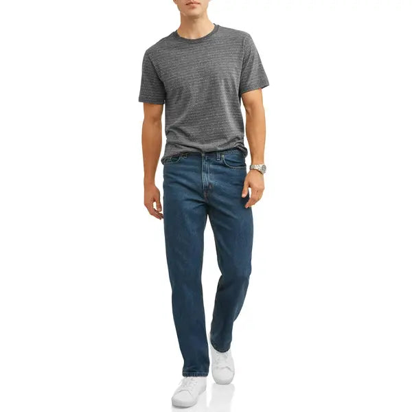 George Men's and Big Men's 100% Cotton Relaxed Fit Jeans