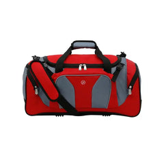 Protege 22" Travel and Sports Duffel Bag with Packing Cube - Red