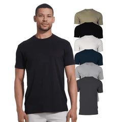 True Classic Tees Men's Fitted Crew Neck, 6 Pack