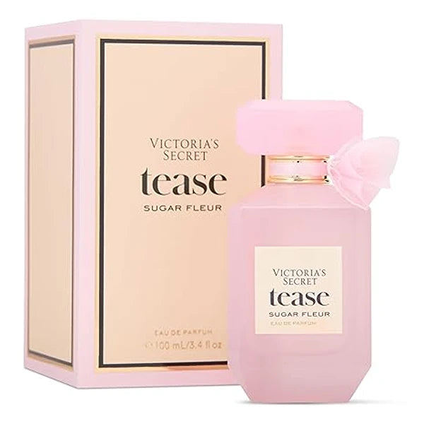 Victoria's Secret Tease Sugar Fleur Eau de Parfum, Notes of Fresh Apple, Floral Bud and Pink Caramel, Perfumes for Women (1.7 oz)