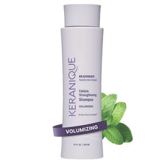 Keranique Volumizing Shampoo - Hair Thickening for Fine & Thinning Hair - Keratin Enriched, Scalp Cleansing, Sulfate-Free, Color-Safe Volume Shampoo
