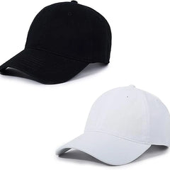 Unisex Cotton Baseball Cap Plain Blank Dad Hat Adjustable Vintage Solid Hat