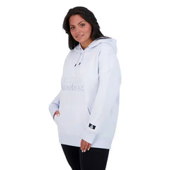 Reebok Women's and Women's Plus Large Logo Hoodie with Pocket