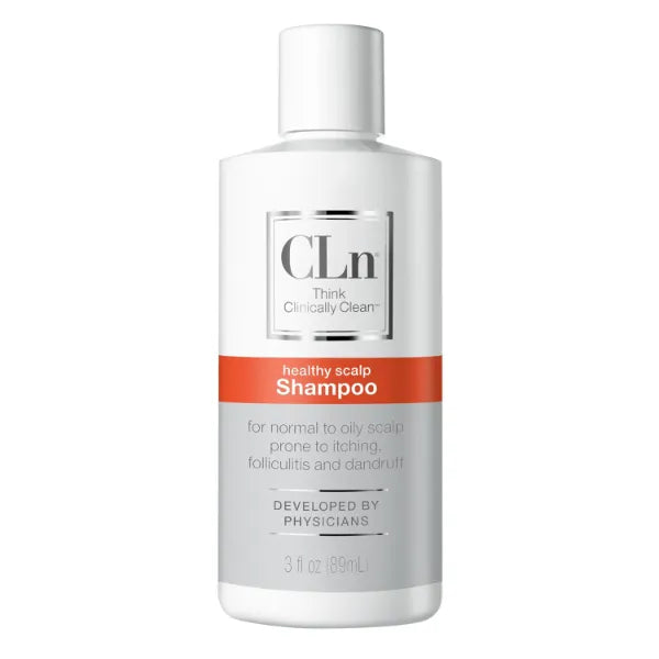 CLn Shampoo - Clarifying Formula with Salicylic Acid, for Normal to Oily Scalp Prone to Folliculitis, Dandruff, Itchy & Flaky Scalp, Fragrance-Free & Paraben-Free