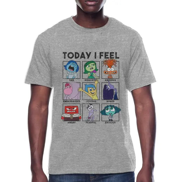 Inside Out 2, Men's Graphic Tee, Today I Feel