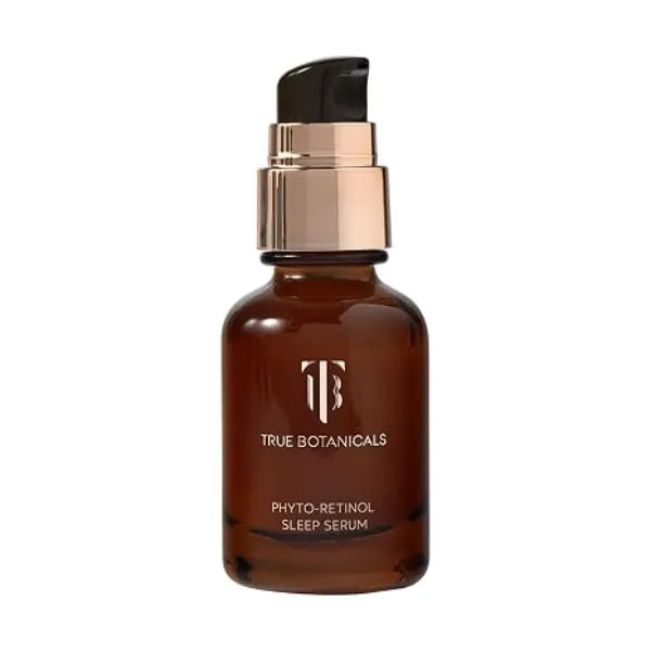 True Botanicals Phyto Retinol Sleep Serum Nightly Anti Aging Serum Retinol Alternative Targets & Reduces Fine Lines & Wrinkles Dermatologist Tested, All Natural, Vegan 1 fl oz 30 ml