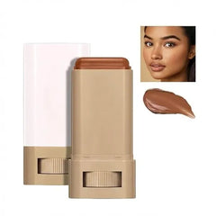 BANGFENG Beauty Balm Serum Enriched Skin Tint Stick Face Tint Balm Foundation with Serum Benefits, Buildable Hydrating Coverage, Moisturizing Concealer Stick for Glowing Skin & Flawless Finish