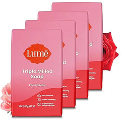 Lume Triple Milled Bar Soap (Pack of 4)