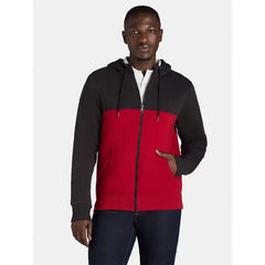 George Men's & Big Men's High Pile Fleece Lined Jacket with Hood