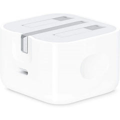 Apple 20W USB-C Power Adapter (MHJF3ZP/A) - White