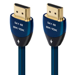 AudioQuest Sky 2.1 High-Speed HDMI Cable – Premium 8K/10K Compatible HDMI Cable for Ultra HD Video, Enhanced Audio Return Channel (eARC), Low-Loss Signal Transmission for Home Theater & Gaming Systems