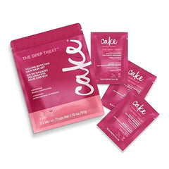Cake Beauty Travel Hair Mask Set Volumizing & Moisturizing Deep Treatment for Dry Hair Hydrolyzed Rice Protein