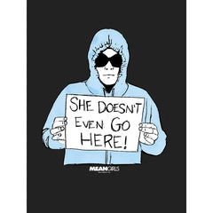 Mean Girls, Mens Apparel Graphic T-Shirt, She Doesn't Sketch