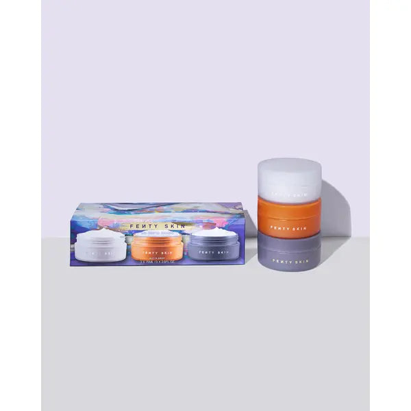 Fenty Beauty Lil Butta Dropz Mini Shimmering Whipped Oil Body Cream Trio