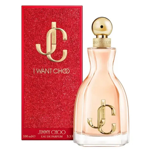 Jimmy Choo Ladies I Want Choo Eau de Parfum Spray, Perfume for Women - 100 ml/3.3 fl oz