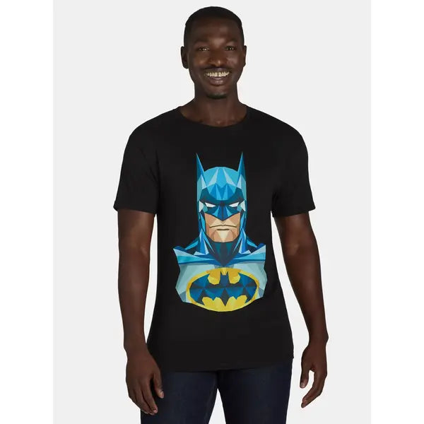 Batman Men's & Big Men's Graphic Tee with Short-Sleeves