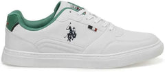 U.S. POLO ASSN. Men White 3M Dane 3FX Sneakers Size 40