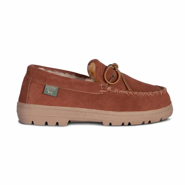 Cloud Nine Sheepskin Mens Trekker Moccasin Indoor/Outdoor