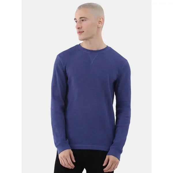 George Men's & Big Men’s Crewneck Thermal Shirt with Long Sleeves