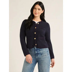 Free Assembly Women’s and Women 's Plus Welt Pocket Cardigan Sweater
