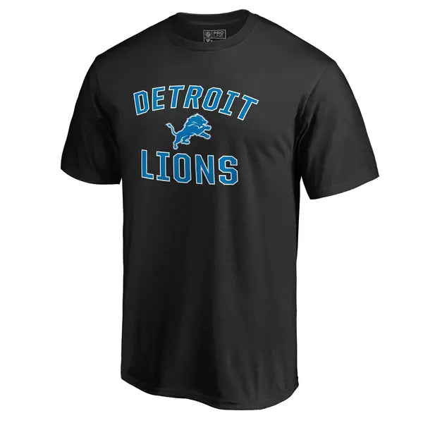 Men's Black Detroit Lions Victory Arch II T-Shirt