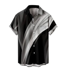 Summer Savings! Stamzod Men Clothes Clearance Mens T Shirts Casual Clearance Short Sleeve Shirts For Men Gradient Color Print Pullover Men Shirts Graphic Tees