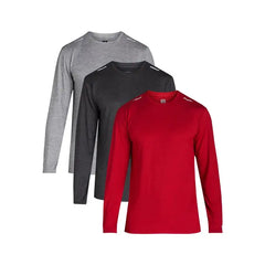 Russell Athletic Men’s Runner Tech Crewneck Tee with Long Sleeves