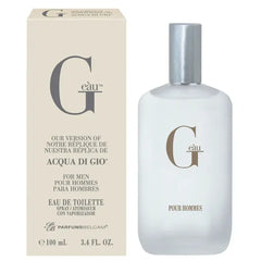 G eàu, version of Acqua di Gio*, by PB ParfumsBelcam, Eau de Toilette Spray for Men - 3.4 oz