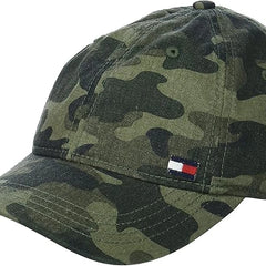 Tommy Hilfiger Men's Cotton Billy Adjustable Flap Baseball Cap