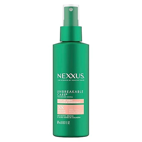 Nexxus Root Lift Thickening Spray Unbreakable Care with ProteinFusion Blend of Biotin, Keratin &amp; Collagen Amino Acids, 6 oz