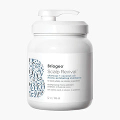 Briogeo Scalp Revival Charcoal + Coconut Oil Micro-Exfoliating Shampoo, Treatment for Dry & Itchy Scalp, Clarifying Shampoo for Build Up, Scalp Scrub for Oily Scalp, Vegan, Cruelty-Free