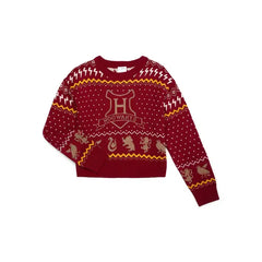 Barbie Girls Metallic Lurex Holiday Sweater