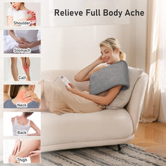 Maxkare 12 x 24 inch Heating Pad with 4 Heat Settings & Auto Shut-off - Gray